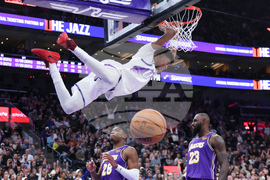 APTOPIX Lakers Jazz Basketball