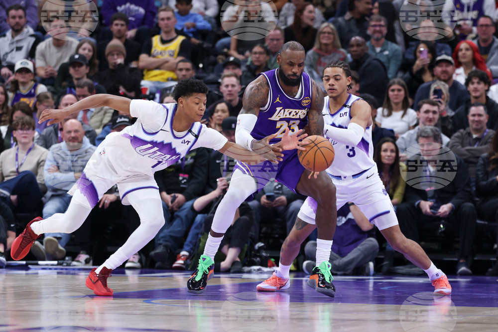 Lakers Jazz Basketball