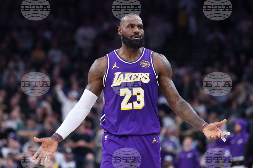 Lakers Jazz Basketball