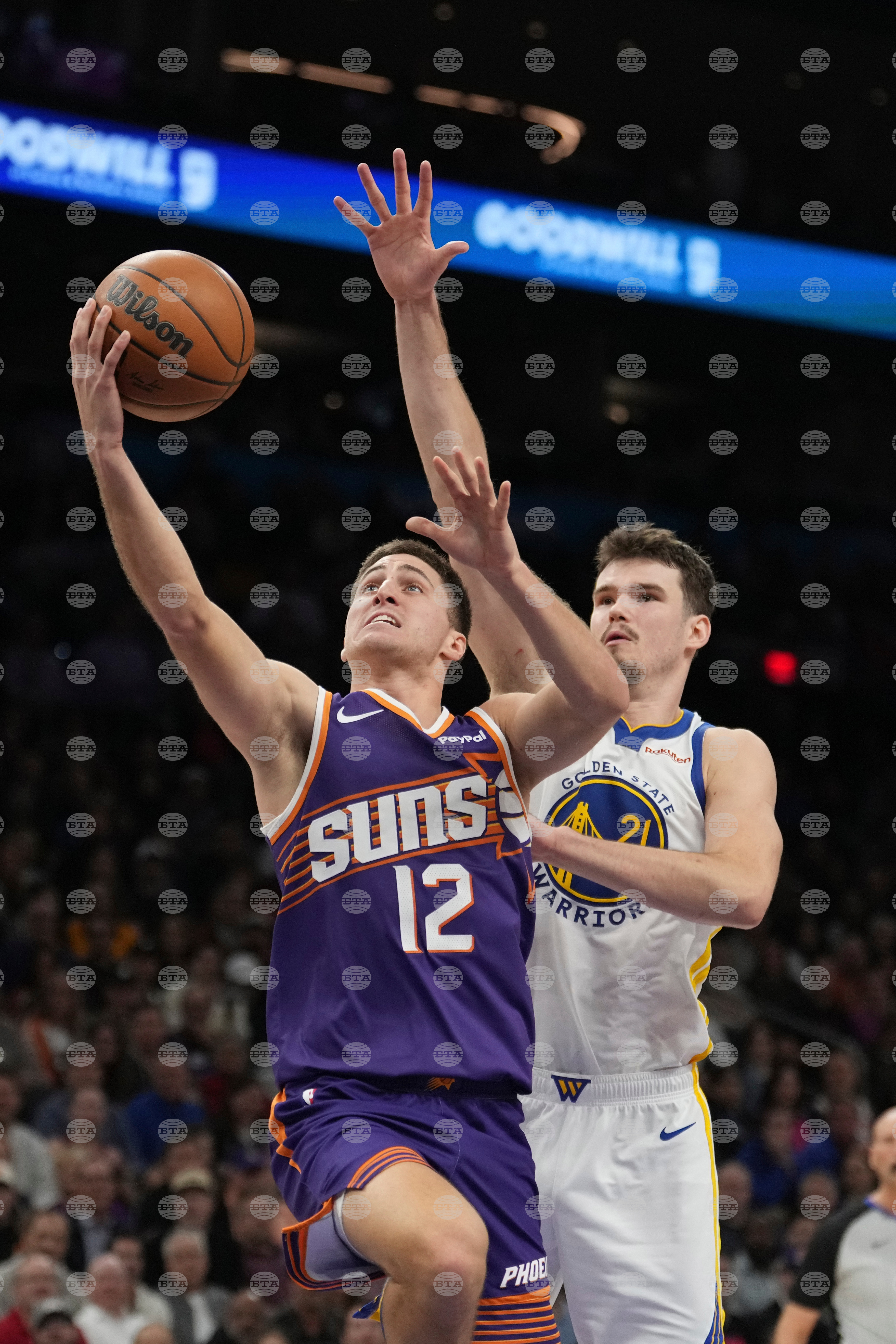 Warriors Suns Basketball