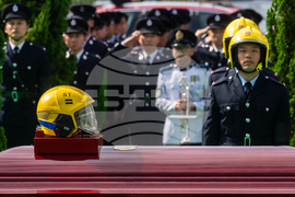 Hong Kong Firefighter Funeral