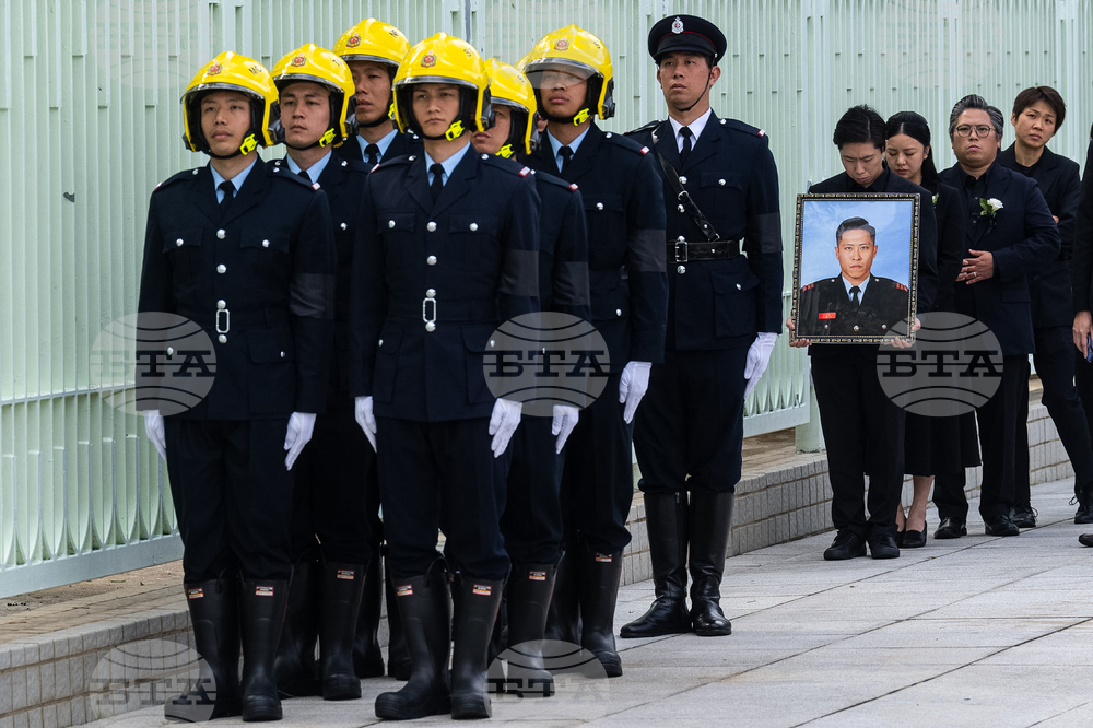 Hong Kong Firefighter Funeral