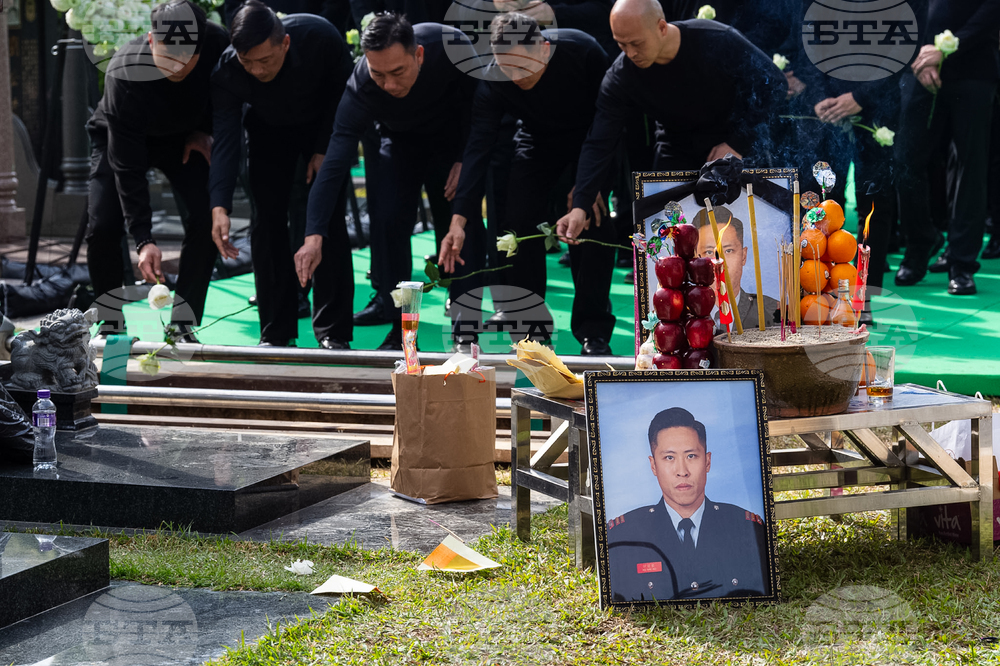 Hong Kong Firefighter Funeral