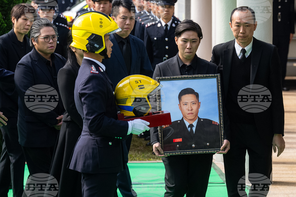 Hong Kong Firefighter Funeral