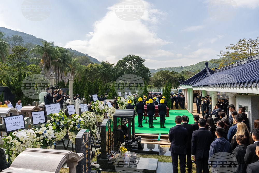 Hong Kong Firefighter Funeral