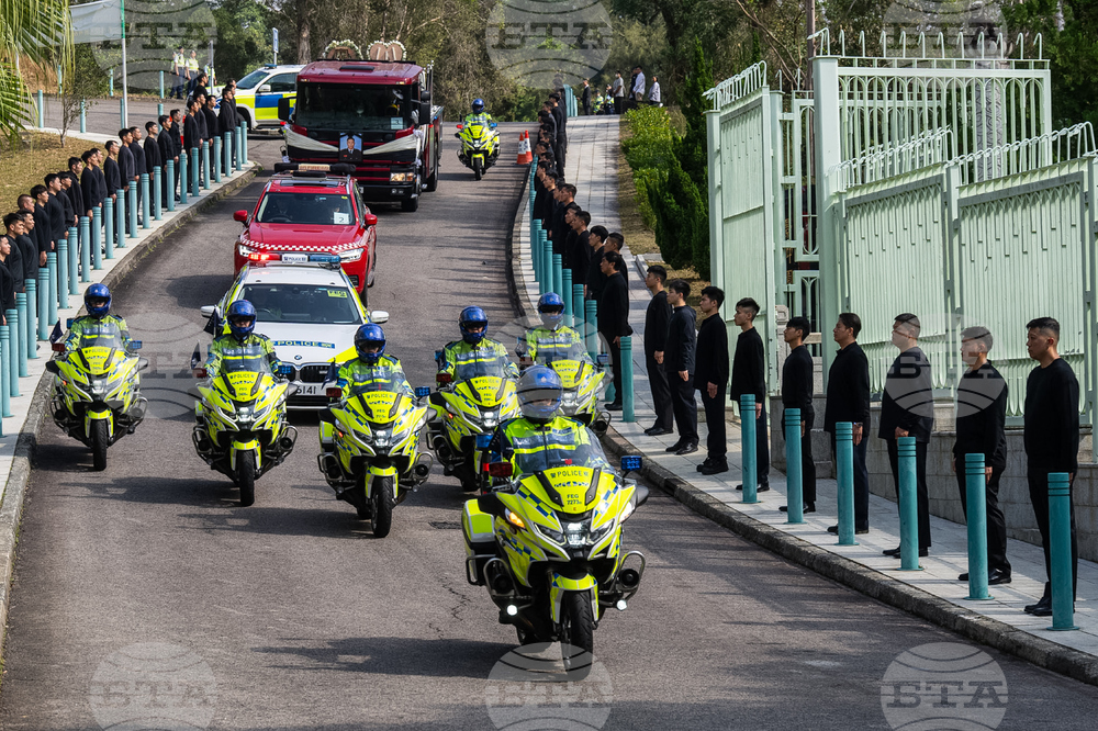 Hong Kong Firefighter Funeral