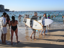 Australia Shooting Beachgoers