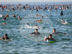 Australia Shooting Beachgoers