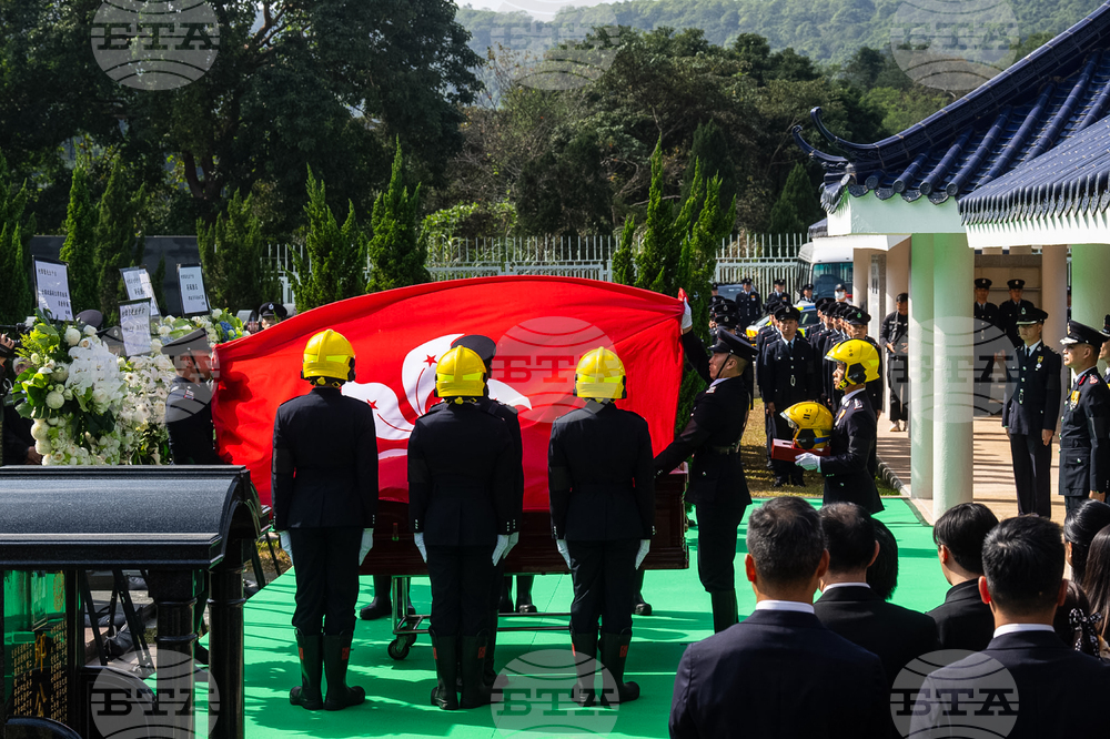 Hong Kong Firefighter Funeral