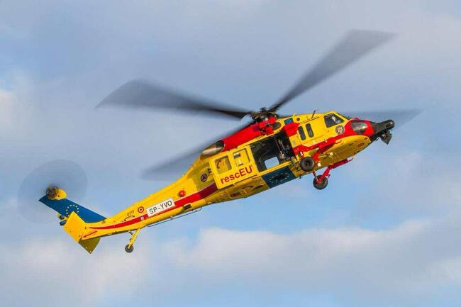 Първият хеликоптер, закупен чрез Европейския механизъм за гражданска защита, кацна в Румъния 