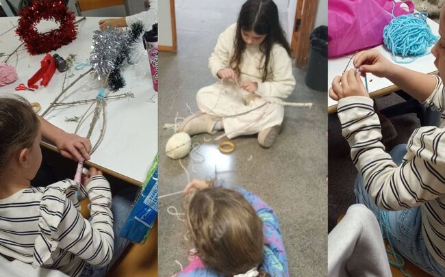 Традиционно ателие за изработка на сурвачки беше организирано в Българското училище „Васил Априлов“ в Кастейон де ла Плана, Испания