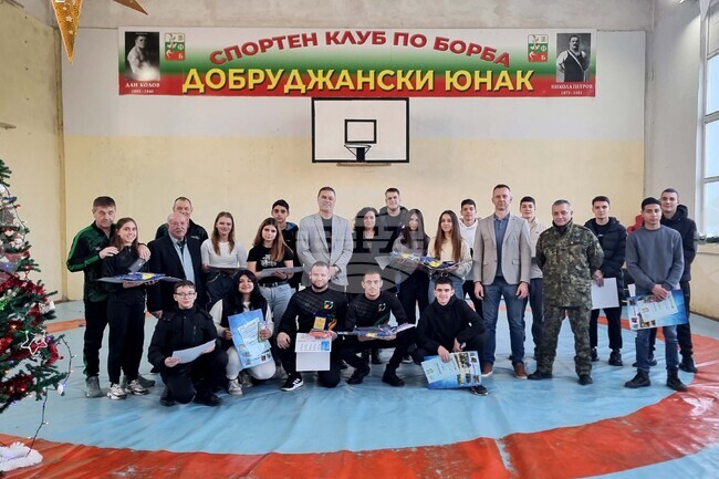 Ана Добрева бе отличена като Спортист на годината на Спортното училище „Георги С. Раковски“ в Добрич