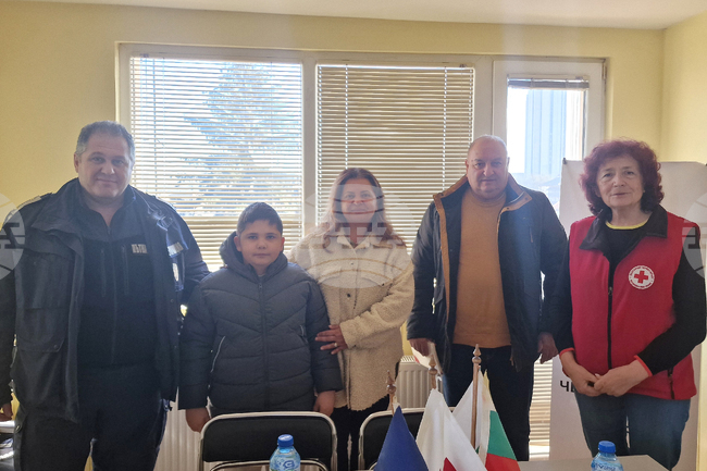 Разград - БЧК - подкрепа - пострадало дете