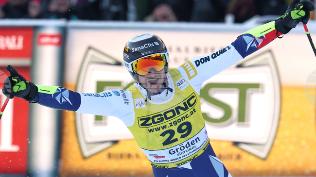 Ян Забистран спечели супергигантския слалом във Вал Гардена, това е първа победа за Чехия за Световната купа