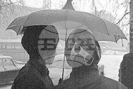 Снежна София през 1967 година