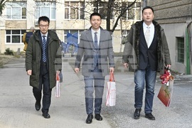 Учебна сграда на центъра за квантови технологии - откриване