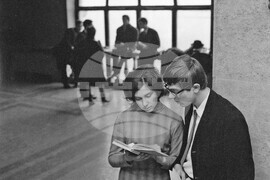 Софийският университет „Св. Климент Охридски“ по време на зимната сесия през 1967 година