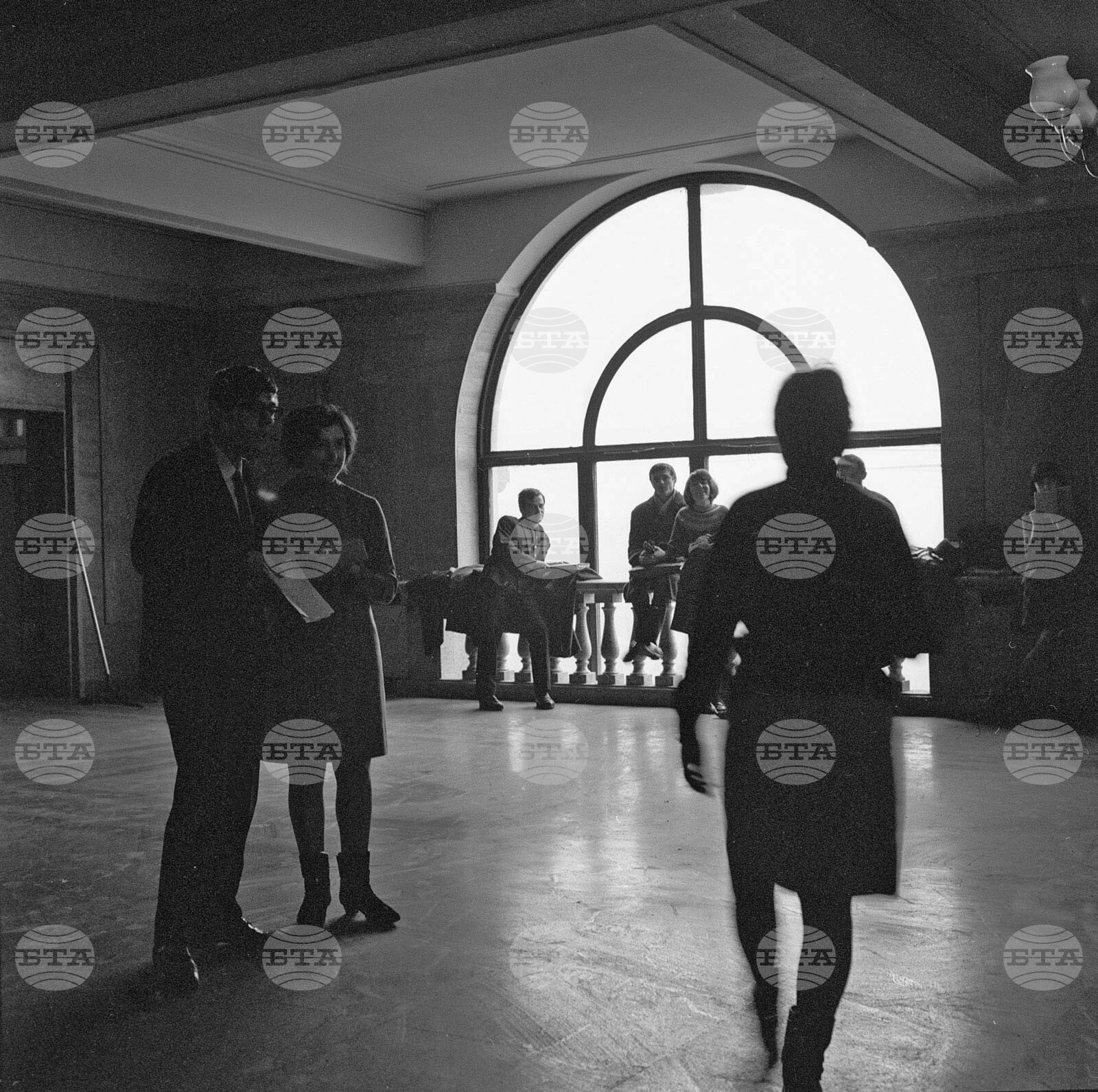 Софийският университет „Св. Климент Охридски“ по време на зимната сесия през 1967 година