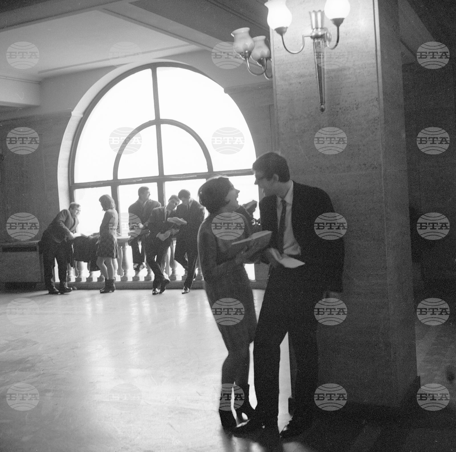 Софийският университет „Св. Климент Охридски“ по време на зимната сесия през 1967 година