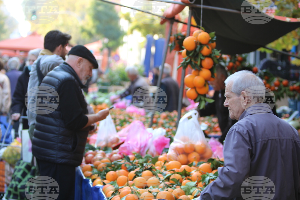 Гърция - фермерски пазари - продукти