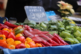 Гърция - фермерски пазари - продукти