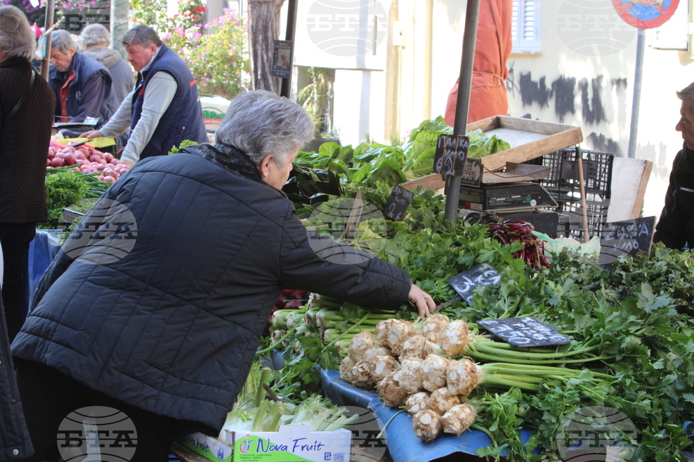 Гърция - фермерски пазари - продукти