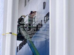 APTOPIX Trump Kennedy Center