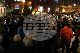 Протест пред БТВ