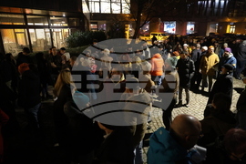 Протест пред БТВ