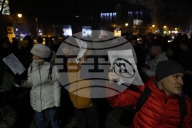 Протест пред БТВ