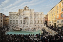Italy Trevi Fountain