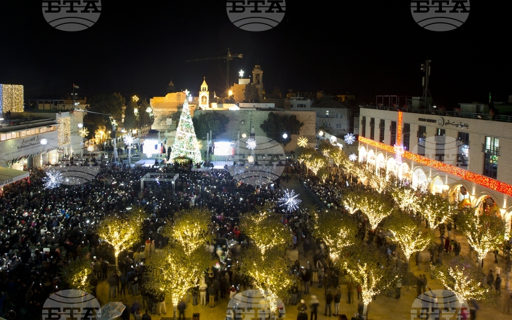 Витлеем посреща първа Коледа под палестинско управление преди 30 години