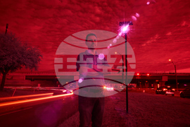 Digital Cage Infrared Photo Essay