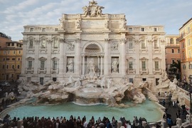 Italy Trevi Fountain