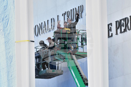 APTOPIX Trump Kennedy Center