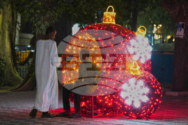 Senegal Daily Life Holiday Lights