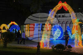 Senegal Christmas Holiday Lights
