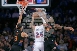 76ers Knicks Basketball