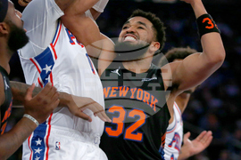 76ers Knicks Basketball