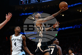 Spurs Hawks Basketball