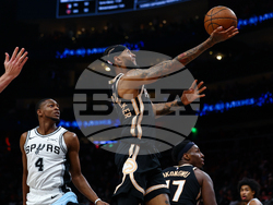 Spurs Hawks Basketball