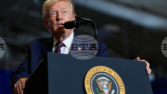 Тръмп се опита да укрепи позициите си по отношение на американската икономика по време на речта си в Роки Маунт, щата Северна Каролина