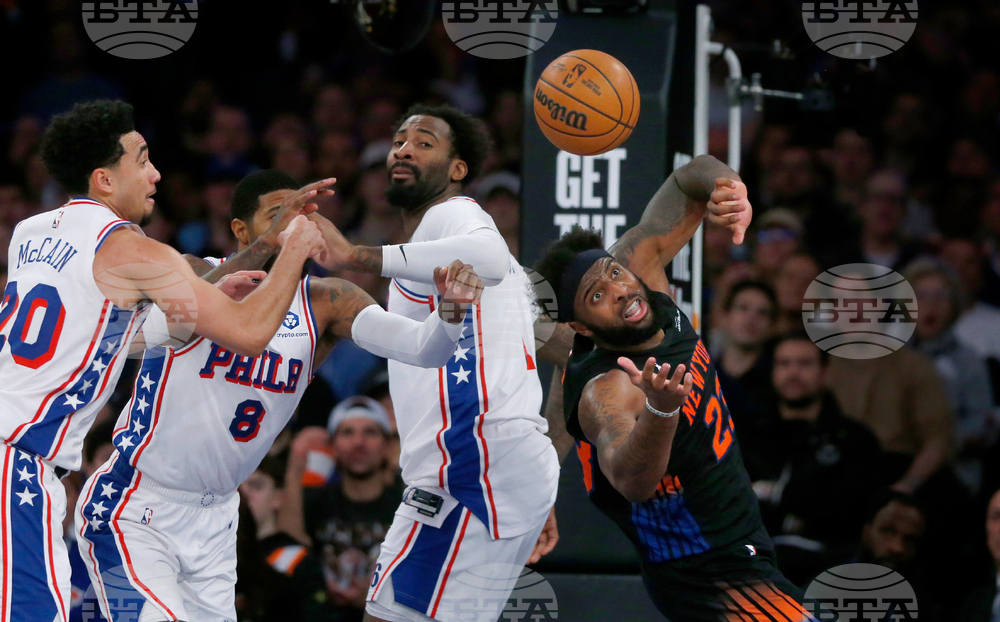 76ers Knicks Basketball