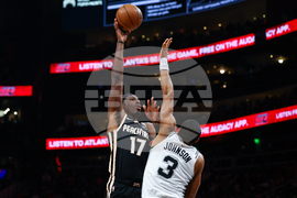 Spurs Hawks Basketball