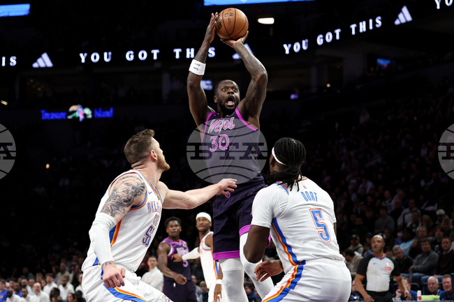 Thunder Timberwolves Basketball