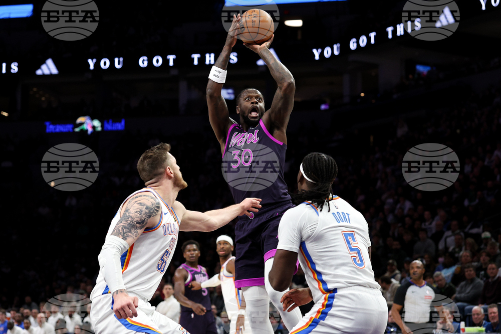 Thunder Timberwolves Basketball