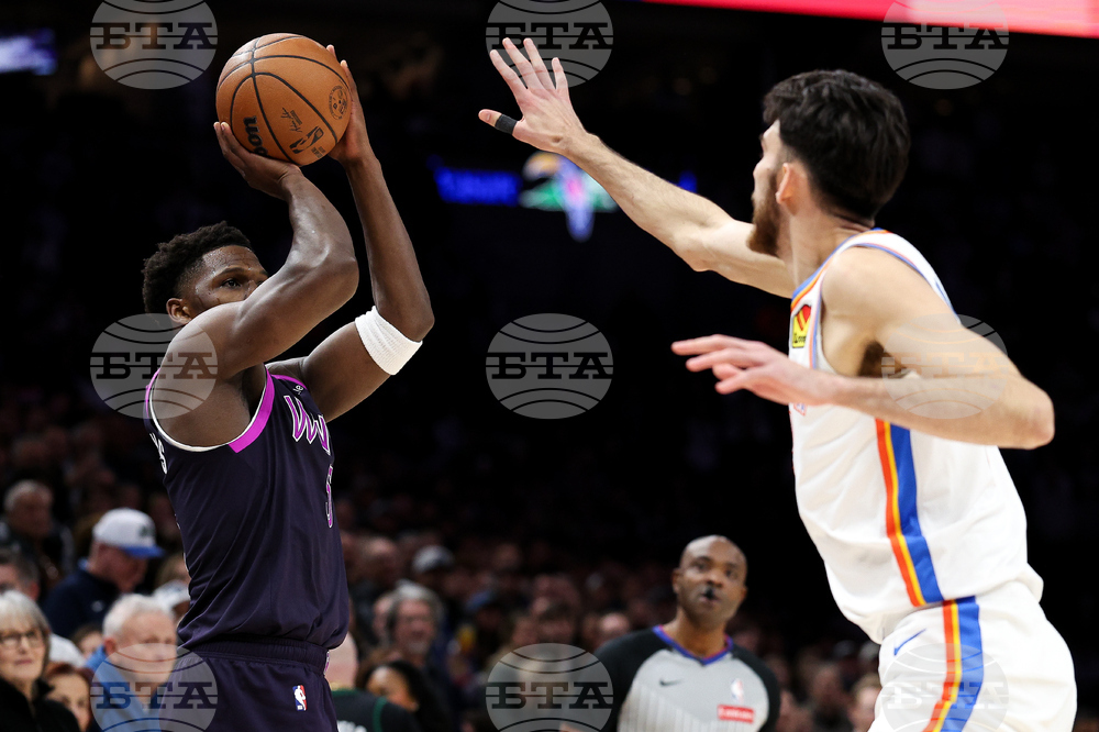 Thunder Timberwolves Basketball