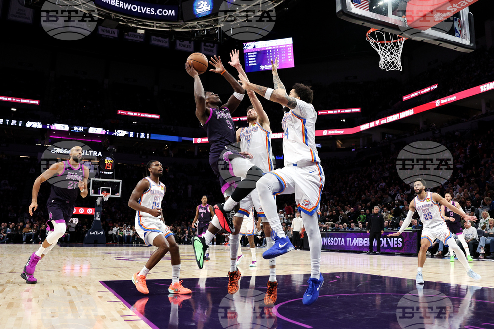 Thunder Timberwolves Basketball