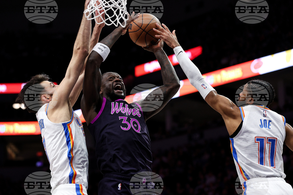 Thunder Timberwolves Basketball