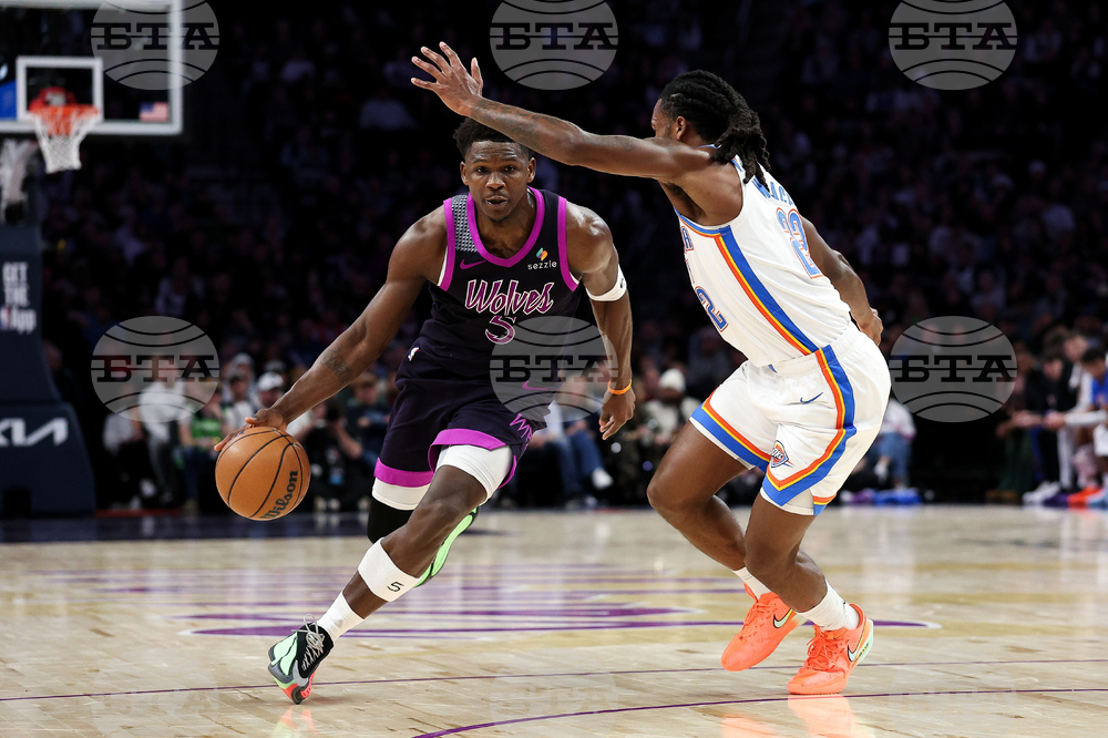 Thunder Timberwolves Basketball